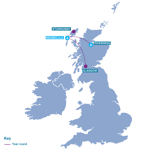 Benbecula Airport Destinations 