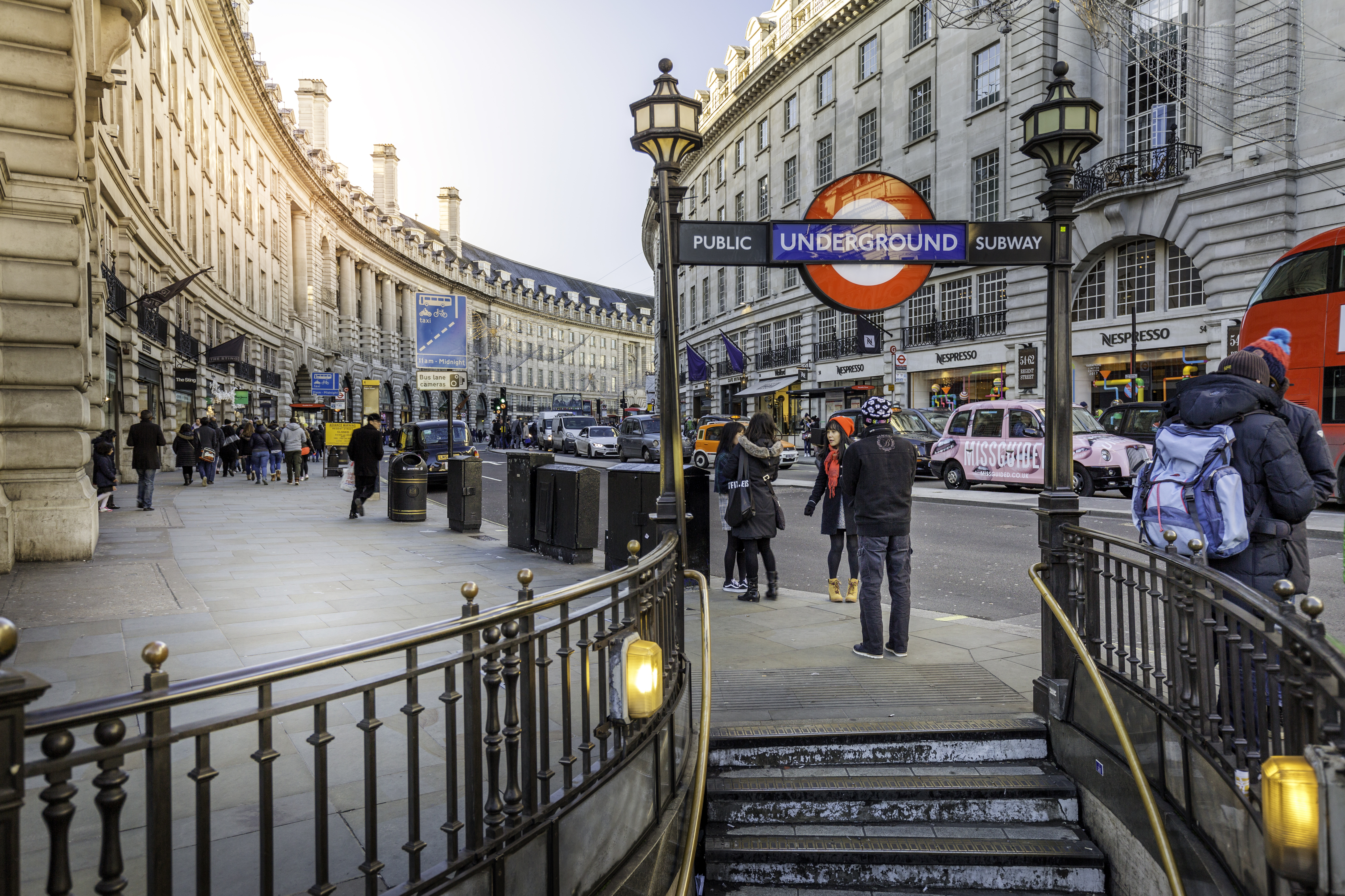 A London street.